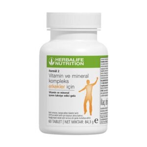 Formül 2 Vitamin & Mineral Kompleks Erkekler İçin
