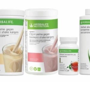 Herbalife Hızlı Set (2 Shake, 1 Çay, 1 Aloe Vera)