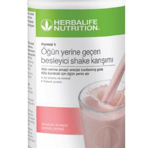 Herbalife-ahududu-beyaz çikolata-shake